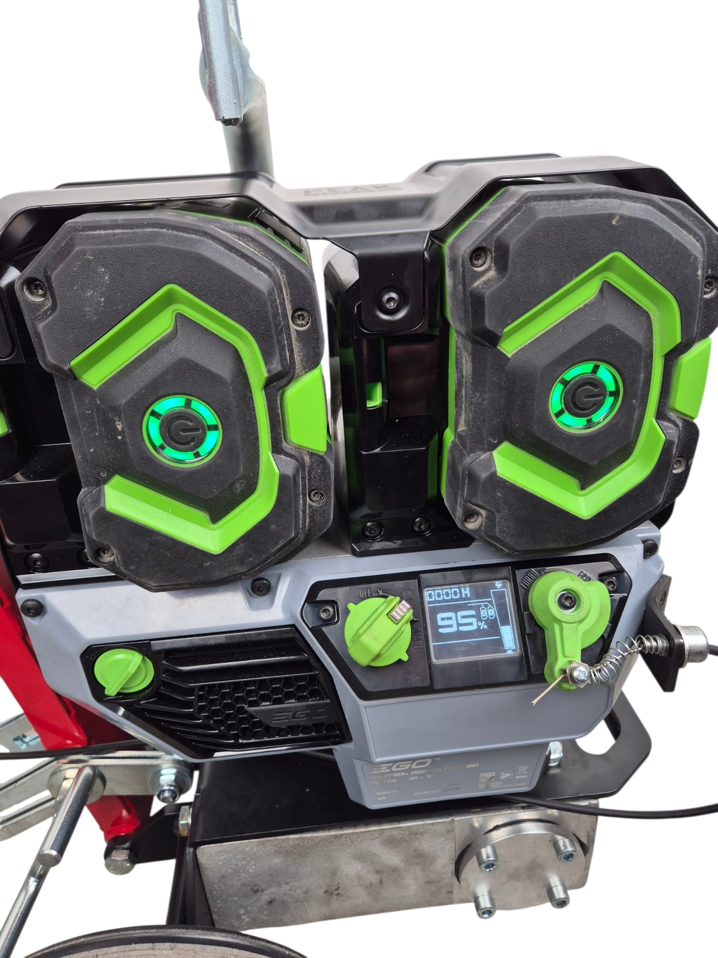 Sattelberger Akku-Glättmaschine